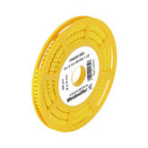 Weidmuller Cable marker, yellow, 4 x 7mm